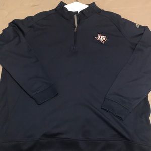 Texas A&M Long Sleeve Golf Pullover